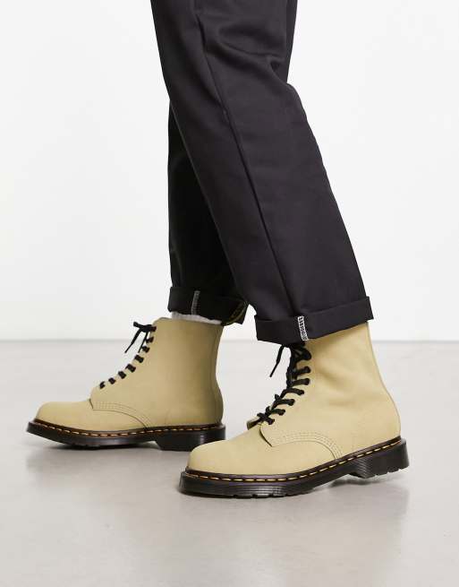 Dr martens outlet olive smooth