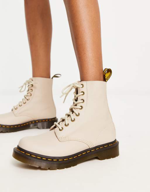 Doc martens hotsell beige boots