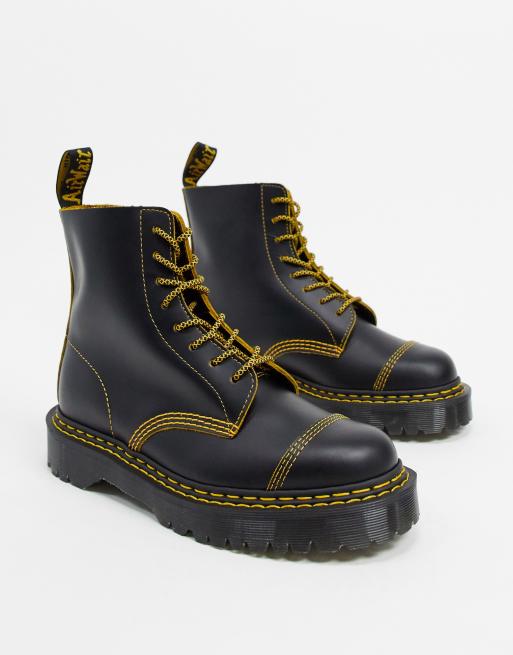 Dr Martens 1460 Pascal Bex double stitch boots in black