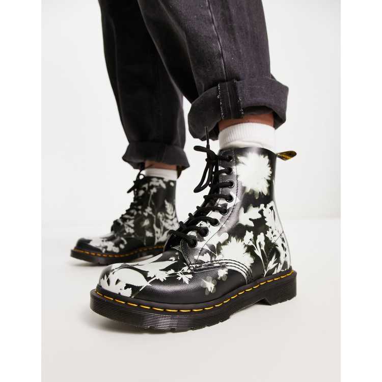 Dr martens multi pascal best sale 8 eye glitter boots