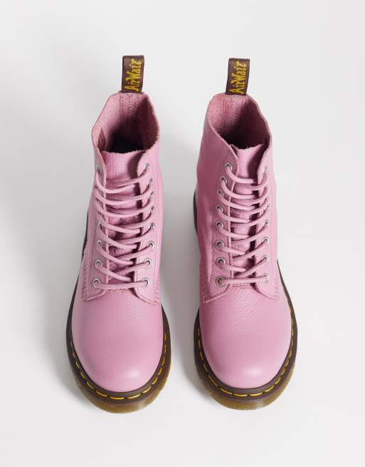 Dr Martens – 1460 Pascal – Dimrosa boots med 8 öljetter, 2 av 4