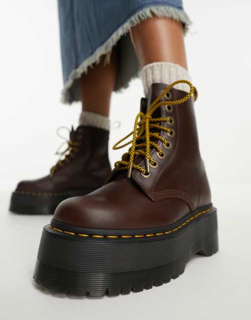 Doc martens verte foncée best sale