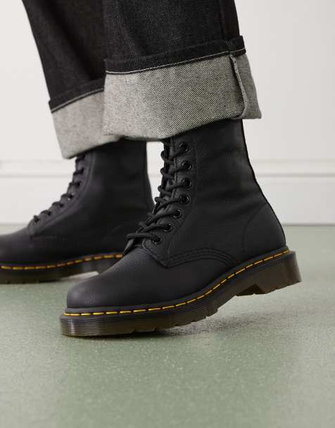 Dr Martens 1460 Pascal Virginia leather lace up boots - view 1