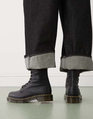 Dr. Martens 1460 13512006 Boots Black Pascal Leather Lace Up Shop251 In Black