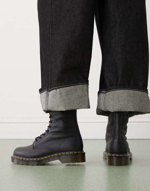 Dr Martens 1460 Pascal virginia leather lace up boots, 2 of 4