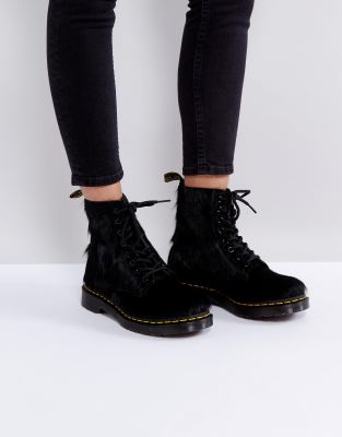 dr martens pony hair