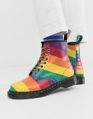 dr martens 1460 rainbow