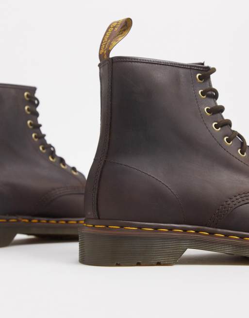 Dr martens outlet marroni basse