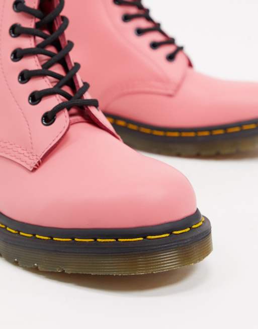 Dr Martens 1460 Stivaletti bassi in pelle rosa