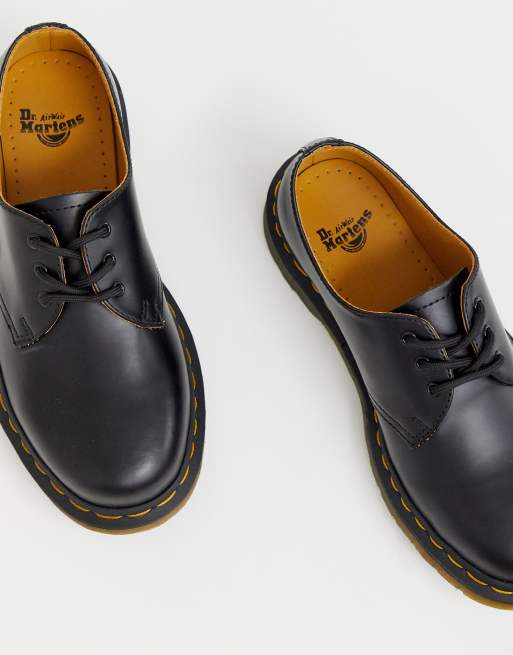 Dr Martens 1461 Flat Leather Shoes