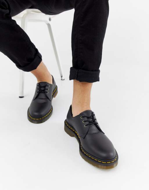 Dr Martens 1461 3 eye shoes in black ASOS