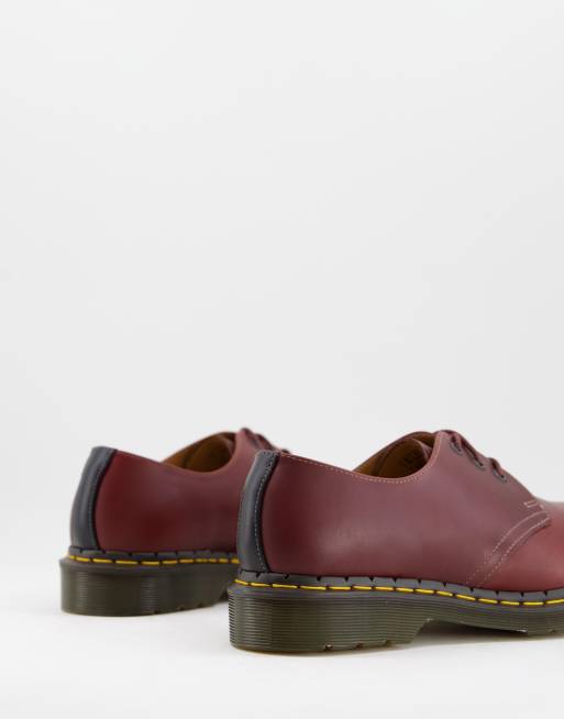 Dr Martens 1461 3 eye shoes in brown leather