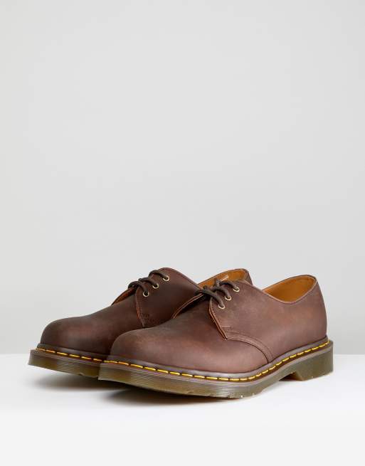 Dr Martens 1461 3 eye shoes in brown