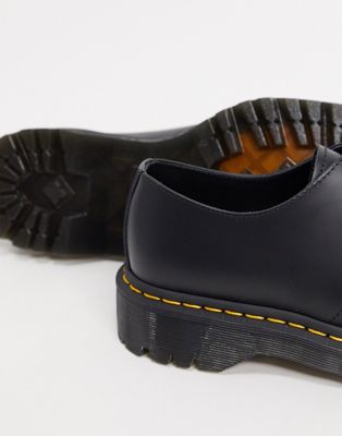 Chaussures Dr Martens - 1461 Bex - Chaussures plateformes à 3 paires d'oeillets - Noir