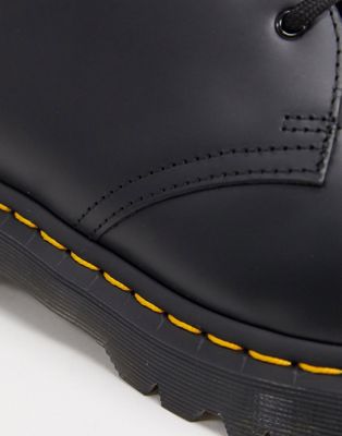 Chaussures Dr Martens - 1461 Bex - Chaussures plateformes à 3 paires d'oeillets - Noir