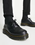 [Dr Martens] Dr Martens 1461 Bex platform 3-eye shoes in black 41 Black
