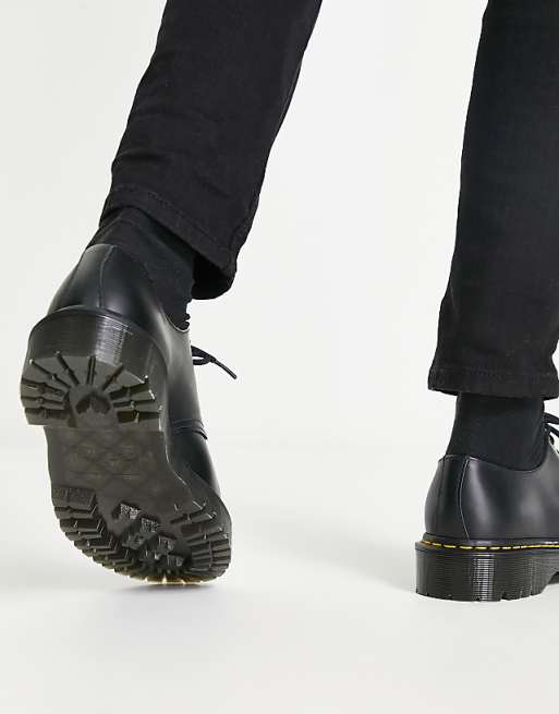 Dr Martens 1461 bex platform 3-eye shoes in black | ASOS Dr Martens 1461 bex platform 3-eye shoes in black | ASOS