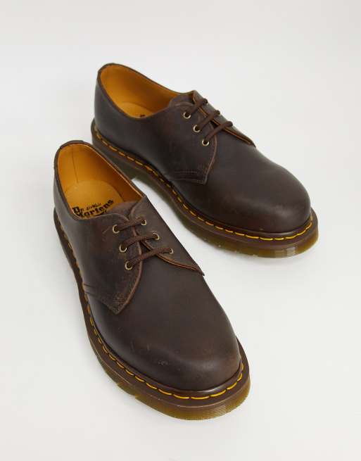 Dr Martens 1461 – Buty sznurowane na 3 oczka w kolorze gaucho crazy, 2 z 4