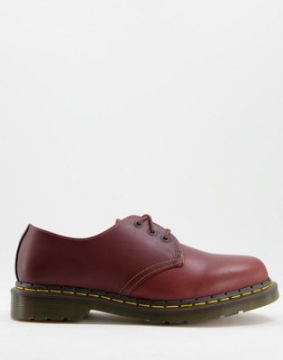 Chaussures, bottes et baskets Dr Martens - 1461 - Chaussures en cuir à 3 paires d'œillets - Marron