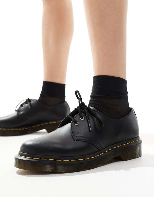 Dr Martens - 1461 Felix Vegan - Chaussures à 3 œillets - Noir délavé