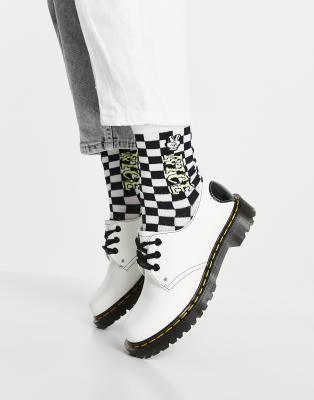 Dr Martens 1461 Hearts shoes in white