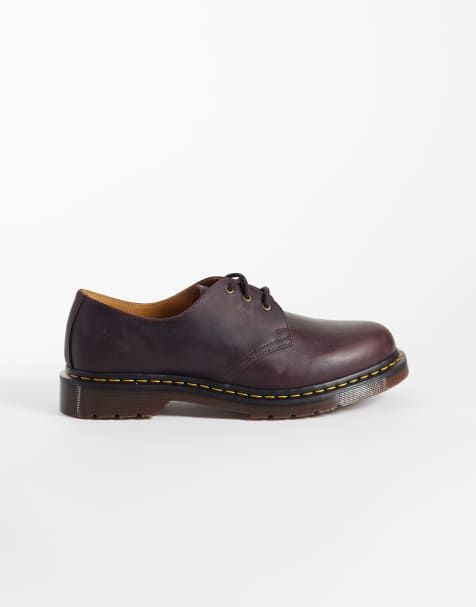Dr Martens – 1461 –Körsbärsröda skor med 3 öljetter - view 1