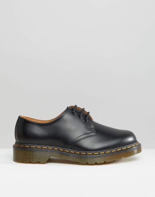 Dr. Martens 1461 Oxford Schuhe aus glattem Leder mit 3 Osen ASOS