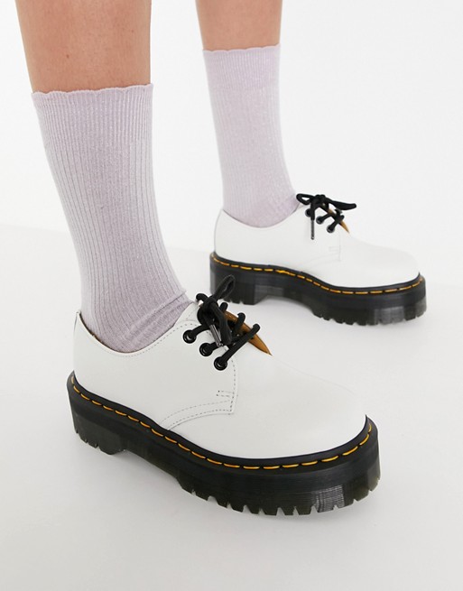 Dr Martens 1461 Quad shoes in white