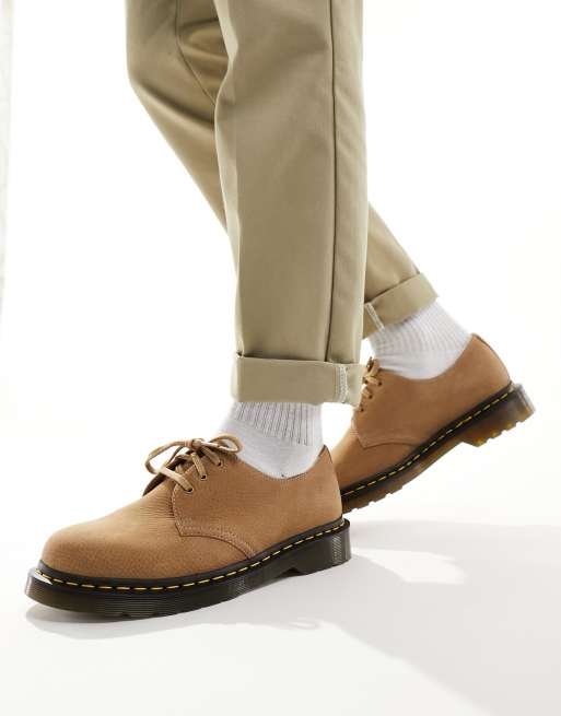 Dr. Martens - 1461 - Schoenen met 3 veteroogjes in stone nubuck