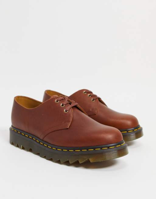 Dr Martens 1461 ziggy shoes in tan