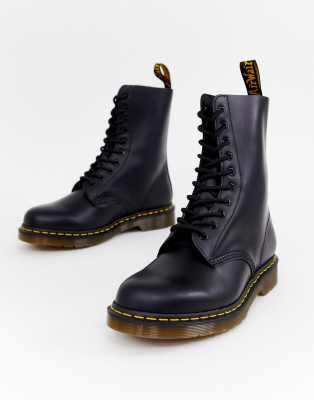 DR. MARTENS' 1490 10-EYE BOOTS IN BLACK,11857001 US