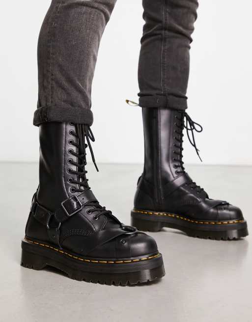 Jadon Dr Martens GefÃ¼ttert Vegan Dr Martens Black Boots 13512