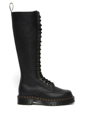 Dr Martens 1B60 Bex high leg lace up boot in black - ASOS Price Checker