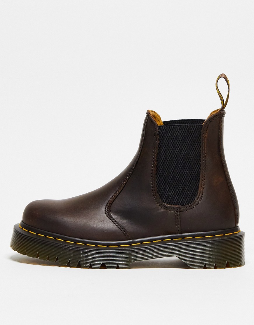 Dr Martens 2976 Bex chelsea boots in brown leather