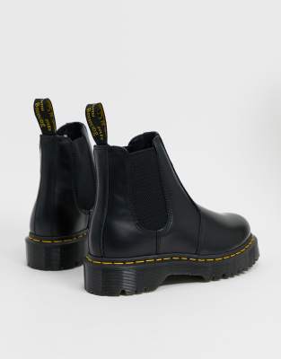 dr martens black smooth 2976