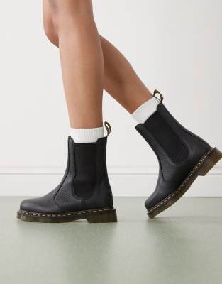 DR MARTENS - 2976 - Bottines Chelsea montantes - Noir 42