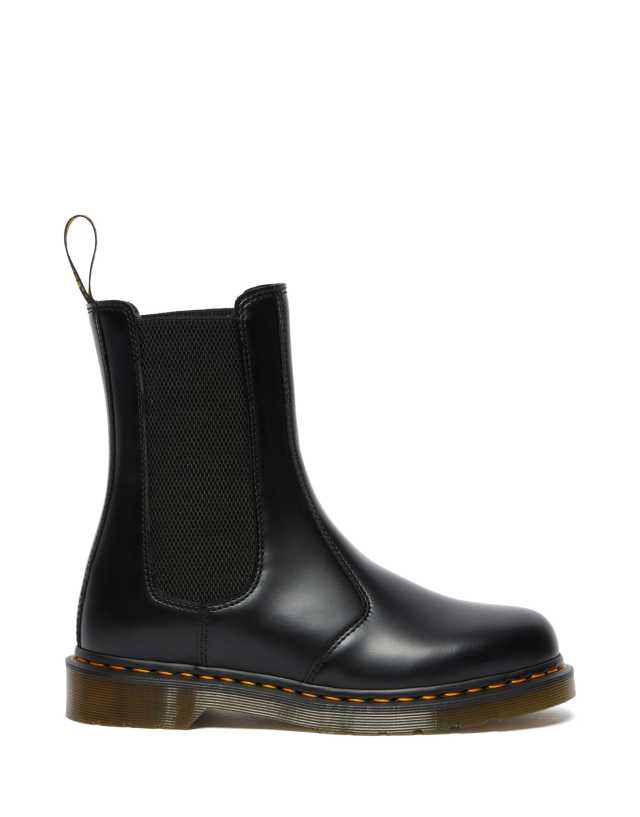 Dr Martens 2976 Hi flat chelsea boot in black