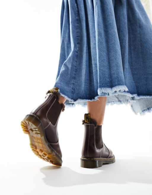 Dr martens con store pelo interno