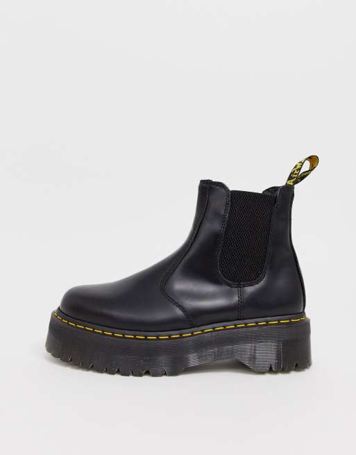 dr martens 2976 flatform chelsea boots