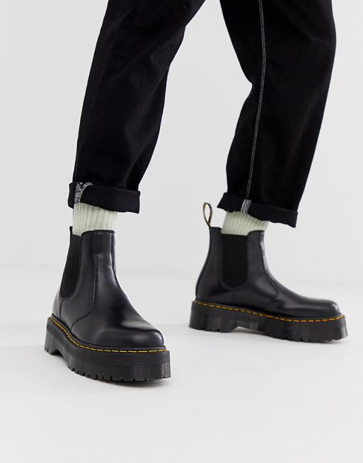 chelsea boots platform doc martens