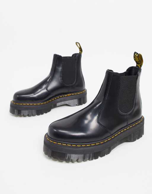 How to Wear Dr. Martens 2976 White Platform Chelsea Boots