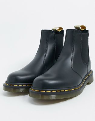 Dr Martens 2976 vegan chelsea boots in black