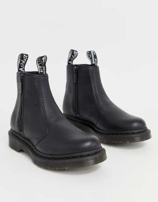 dr martens chelsea boots zip