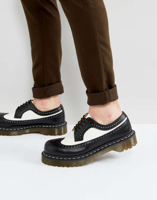 Dr Martens 3989 Bex Zweifarbige Schuhe Im Budapester Stil Asos