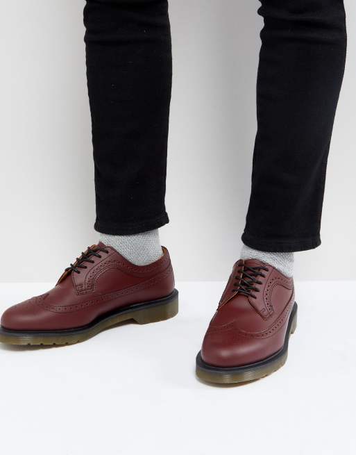 Dr martens store oxblood brogues