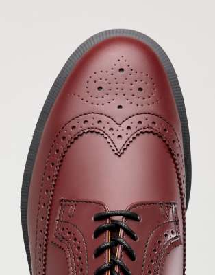 Cherry store red brogues