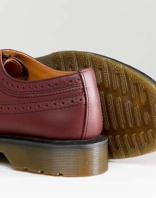 cherry red brogues