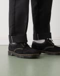 [Dr Martens] Dr Martens 8053 5 eye shoe in black suede 47 BLACK