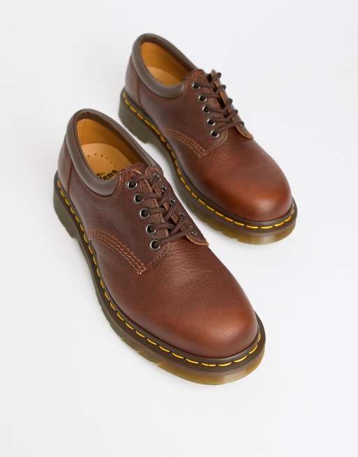 Dr martens store basse marroni