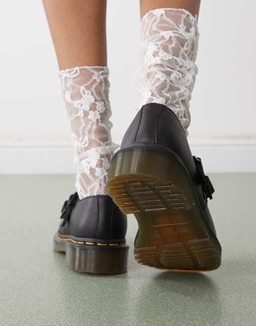 Dr Martens - 8065 - Babies en cuir - Noir, 3 de 4